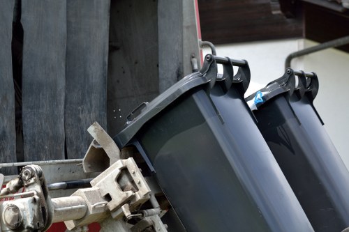 Waste removal services handling construction materials in Whitechapel
