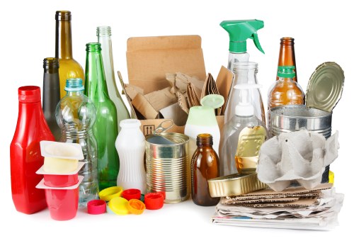 Recycling construction materials at a Whitechapel waste facility