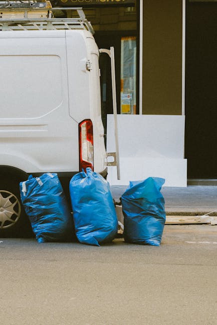 Emergency rubbish collection near Whitechapel Station