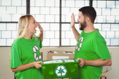 Eco-friendly skip disposal process in Whitechapel